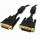 Шнур шт DVI - шт DVI DVI-D single link Gembird/Cablexpert CC-DVI-15, 19M/19M, 4.5м, экран