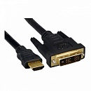 Шнур шт HDMI - шт DVI 1,8м single link Gembird CC-HDMI-DVI-6