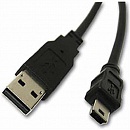 Шнур USB 2.0 Gembird/Cablexpert CC-USB2-AM5P-3, AM/miniB 5P, 90см